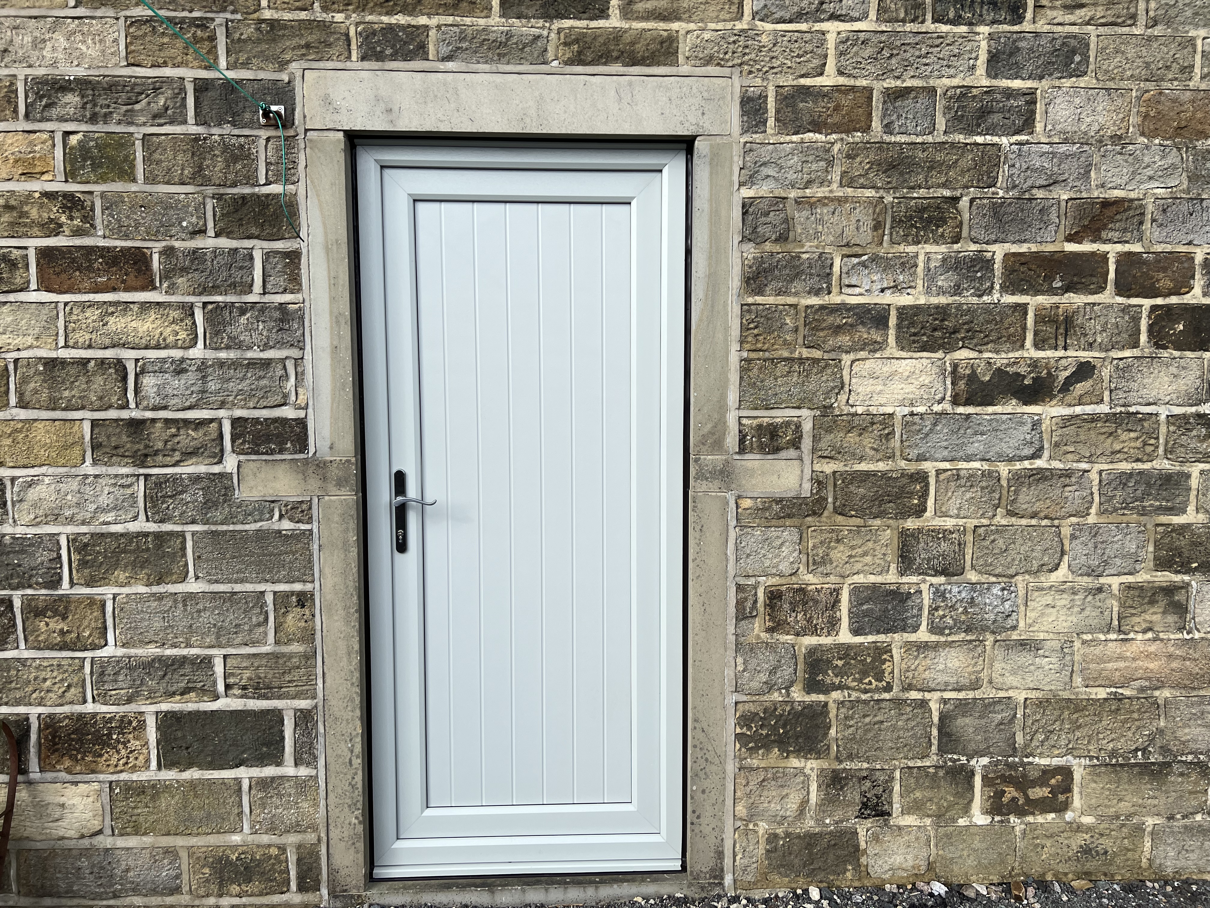 uPVC cottage door in Painswick with swept handles