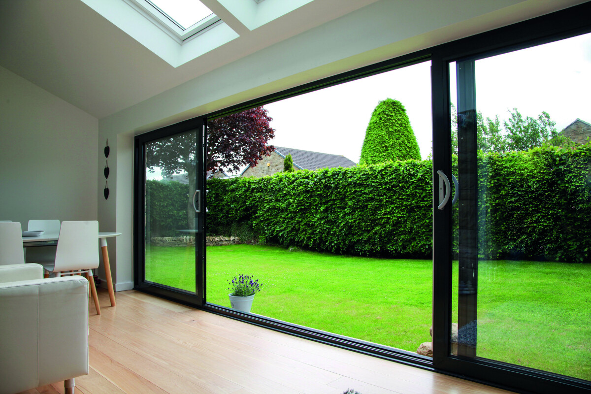 Aluminium sliding doors