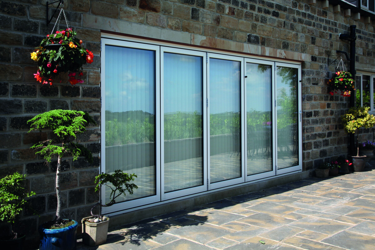 Aluminium bi-fold doors