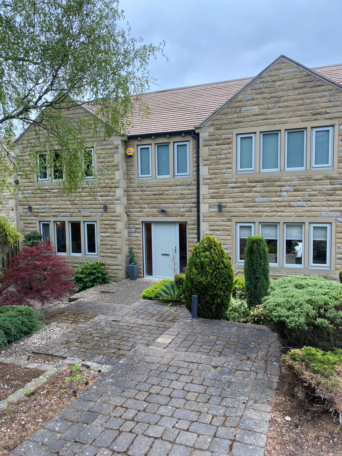 uPVC windows with painswick frames