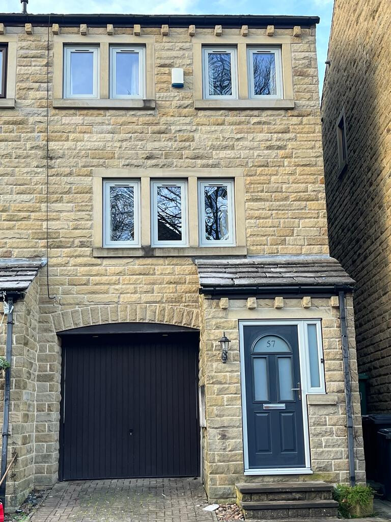 Painswick on white flush sash windows